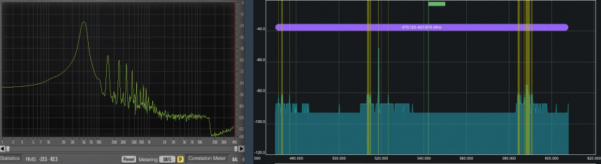 THD+N = 2,141% a 50Hz (540MHz)