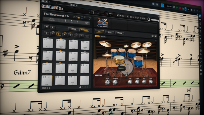 Steinberg Dorico 5 Groove Agent