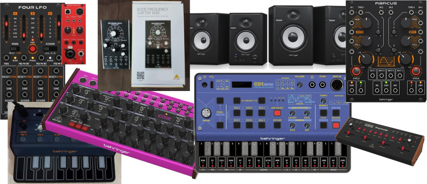 Behringer, nuevo atracón de noticias y productos