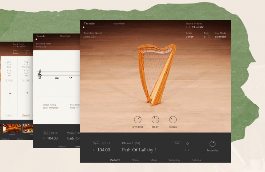 NI Irish Harp