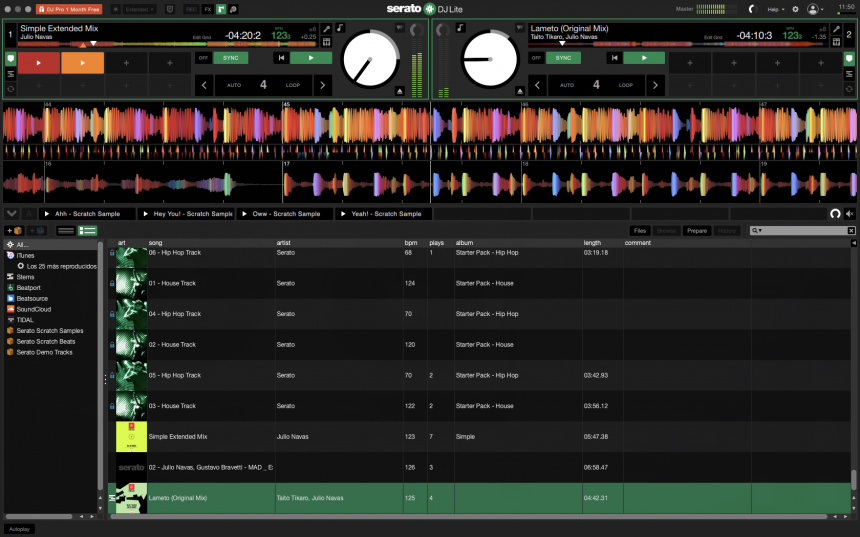 Numark NS4FX - Serato
