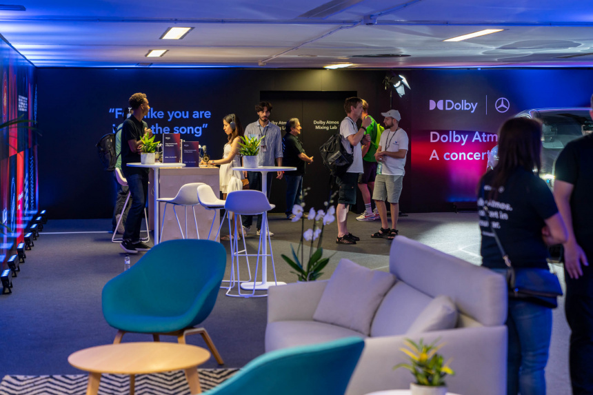 Estand de Dolby Atmos en Sónar 2023