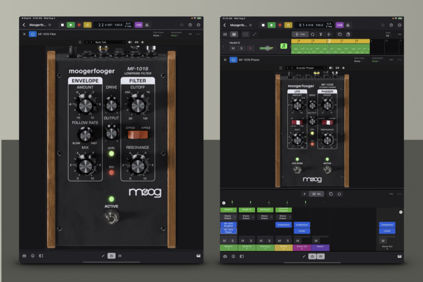 Moog Moogerfooger iOS