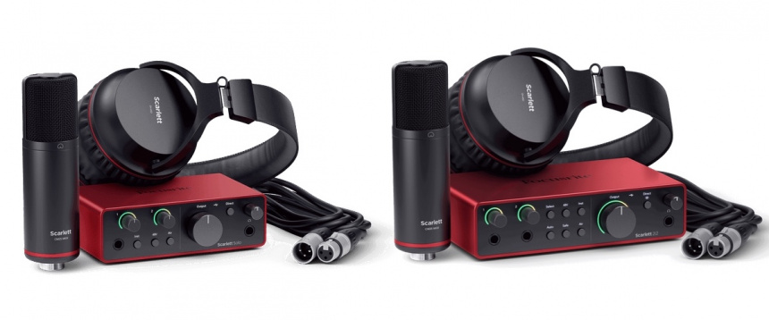 Paquetes Scarlett Studio 4