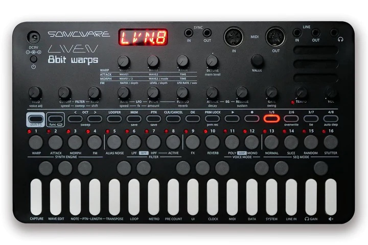 Sonicware Liven 8bit warps