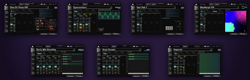Montage M, nuevas vistas en el panel