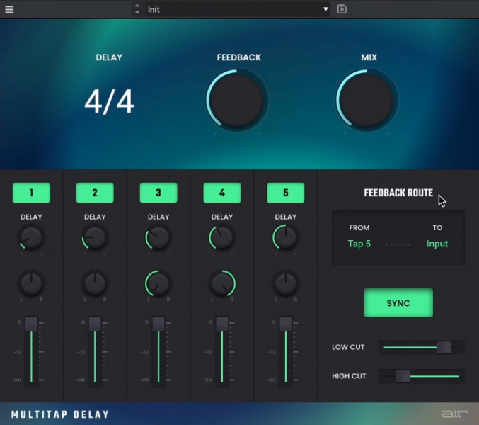 AIR Multitap Delay MPC