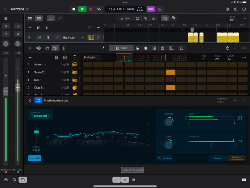 Apple Logic Pro 1.1 para iPad