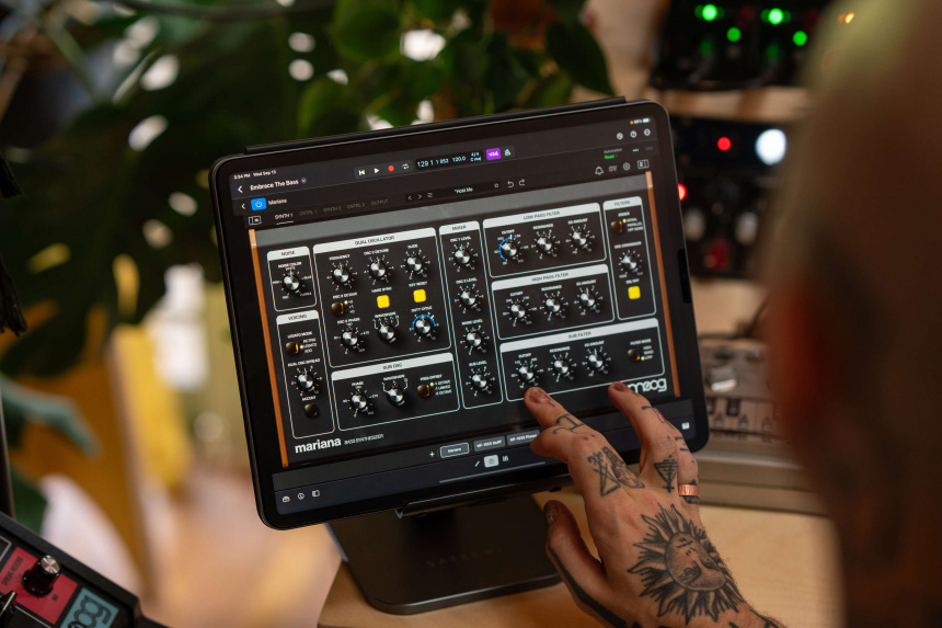 Moog Mariana en iOS