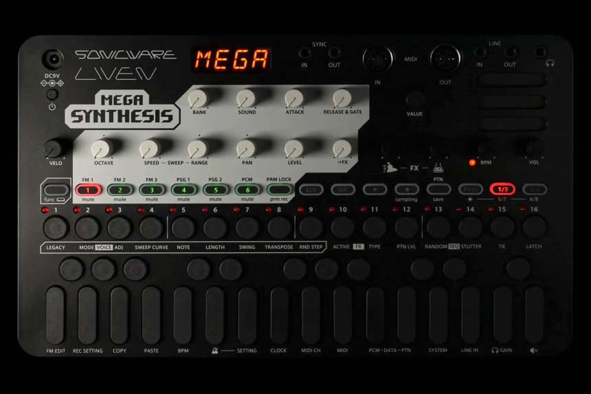 Sonicware Liven Mega Synthesis