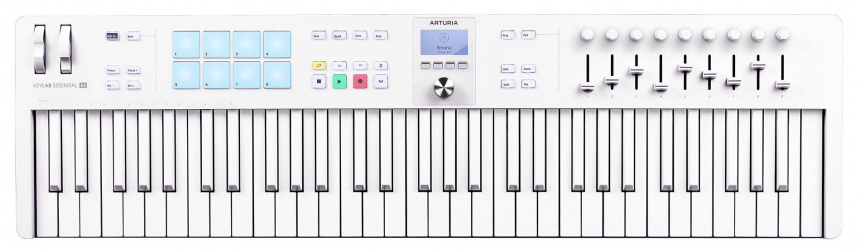 Arturia KeyLab Essential mk3 Alpine White