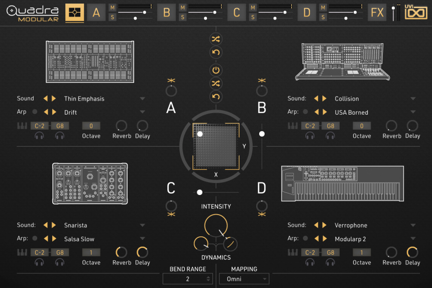 UVI Quadra Modular