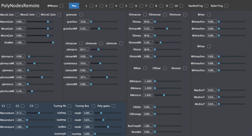 SonicLab PolyNodes Plugin