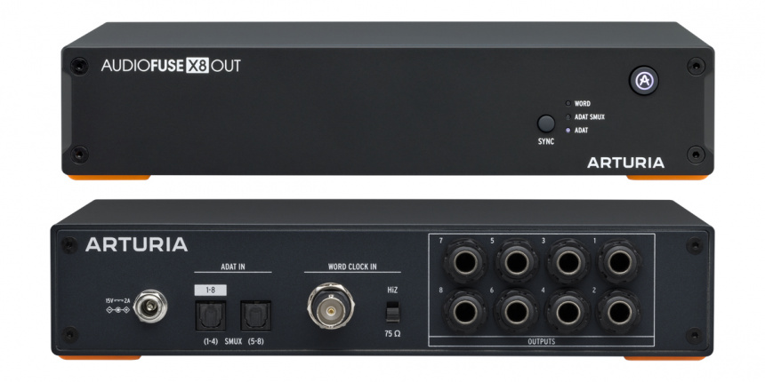 Arturia AudioFuse X8 OUT