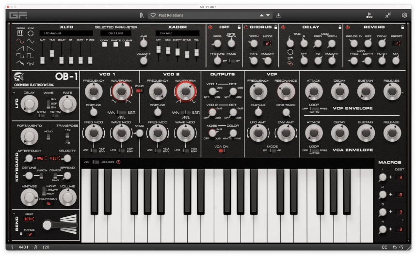 GForce Oberheim OB-1