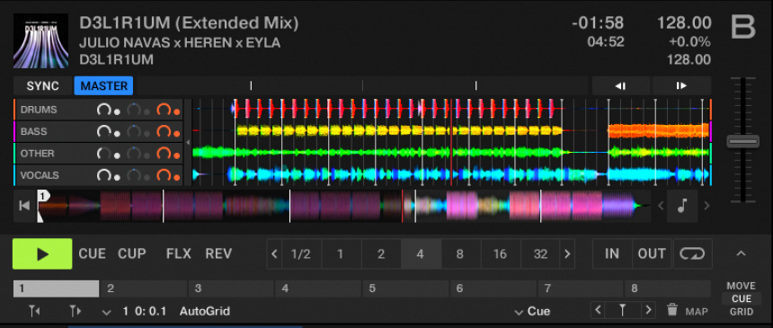 Review Traktor 4 Stems