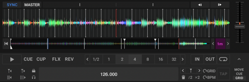 Traktor 4 Beatgrids flexibles