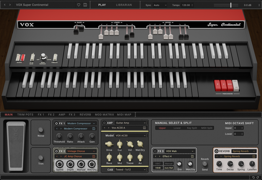 Korg Vox Super Continental