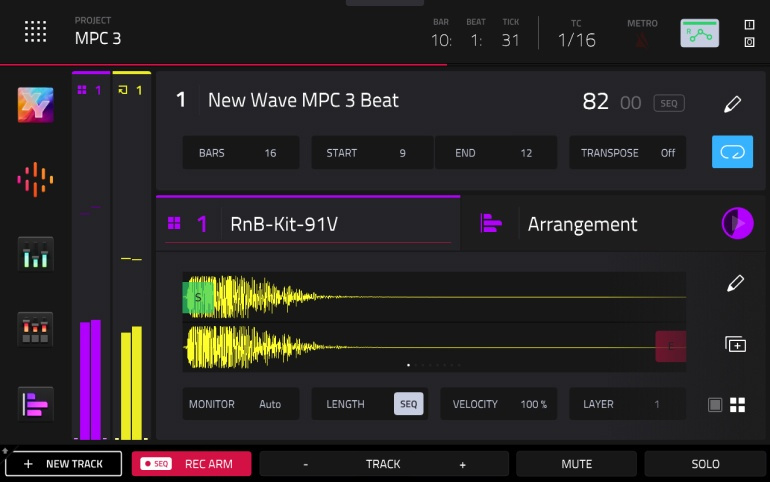 Akai MPC3 Beta Main