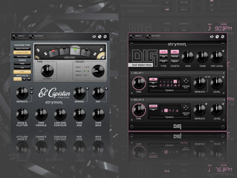 Strymon El Capistan y DIG