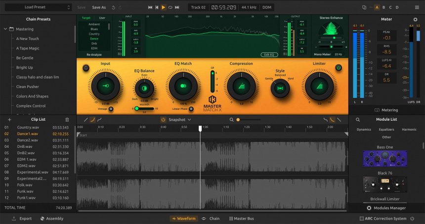 T-RackS 6 Mastering Console