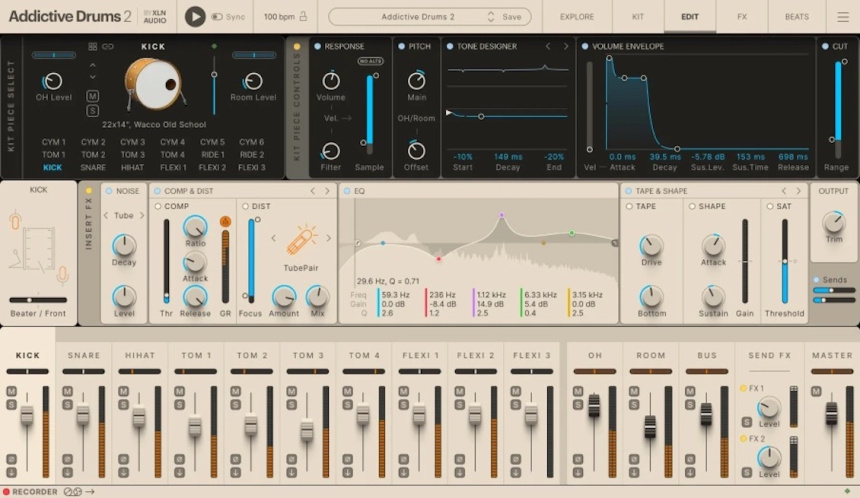XLN Audio Addictive Drums 2.5