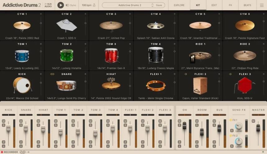 XLN Audio Addictive Drums 2.5