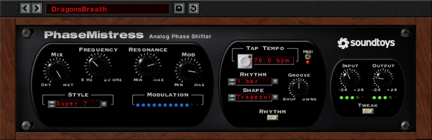 Soundtoys PhaseMistress