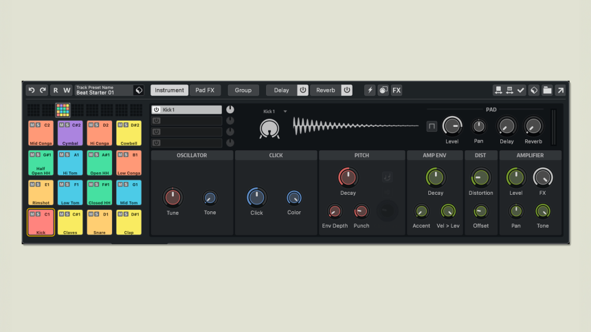Steinberg Cubase 14 Drum Machine