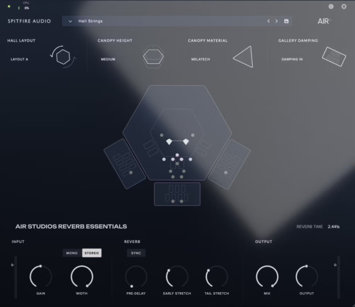 Spitfire Audio Air Studios Reverb Essentials
