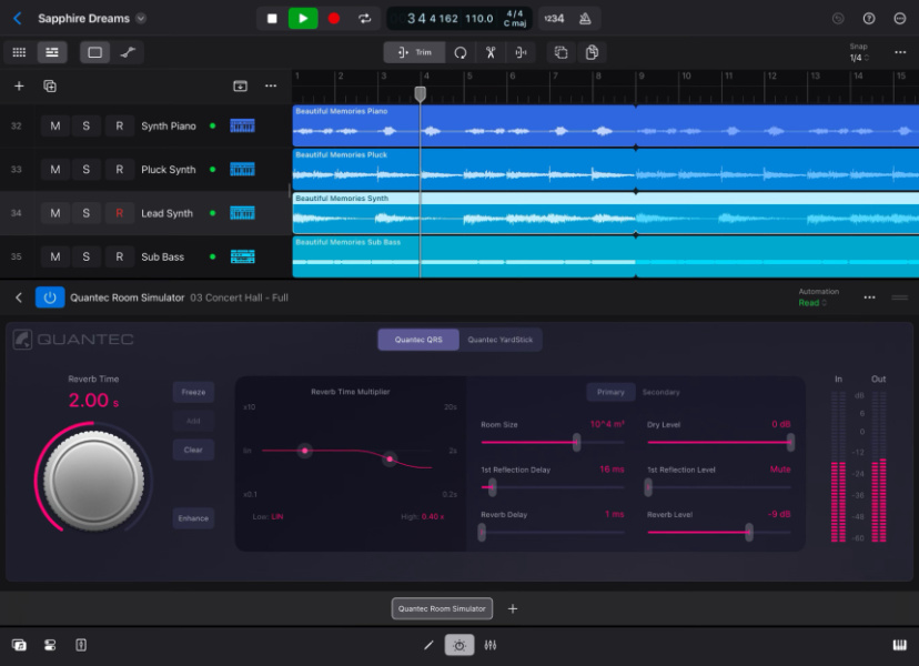 Logic Pro 2.1 para iPad