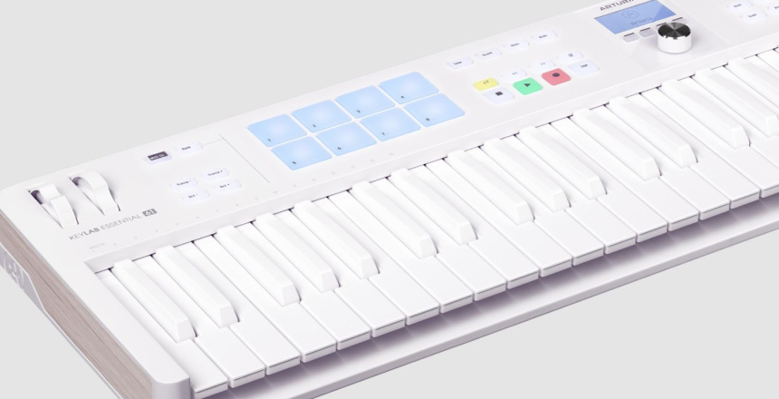 Arturia Keylab essential 61 Alpine White