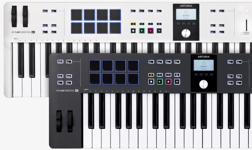 Arturia Keylab essential 61 Alpine White MkIII