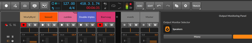 Bitwig 5.3 Master Recorder