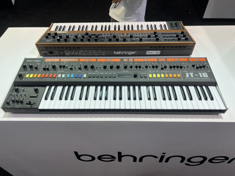 Behringer JT-16 y Pro-16