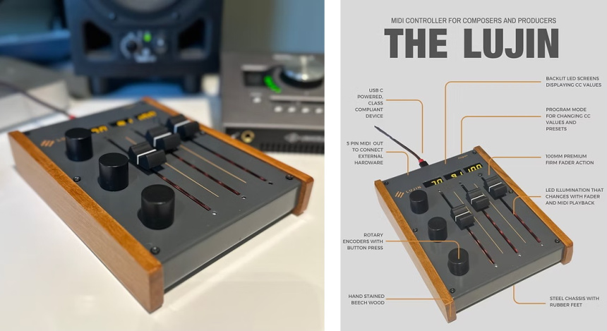 The Lujin MIDI Controller