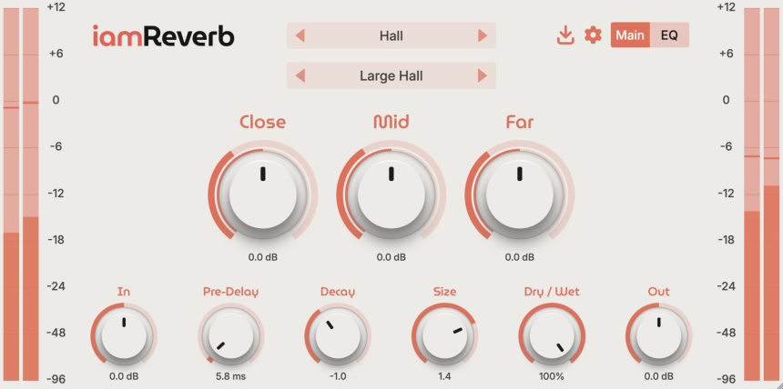 iamReverb Audio iamReverb