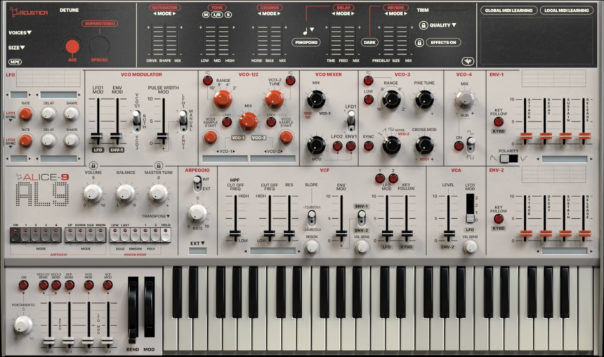 Acustica Audio Alice-9