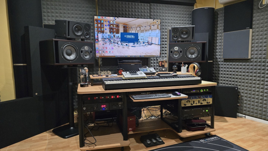 El home studio de Javier Quilis