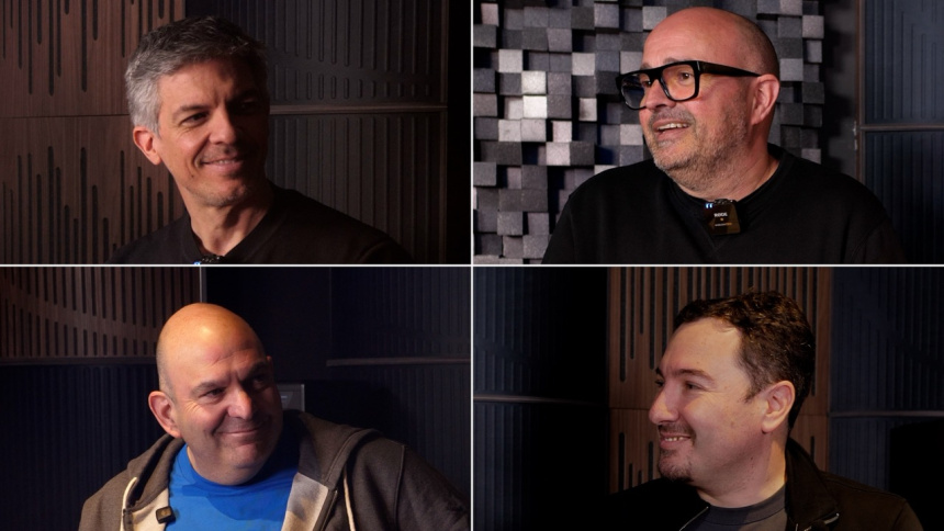 Joan Martorell, Julio Navas, Javier Quilis y Luis del Toro