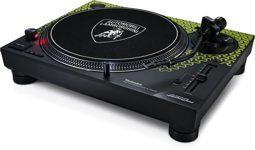 Technics SL-1200M7B Lamborghini Green