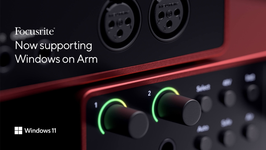 Focusrite Windows Arm