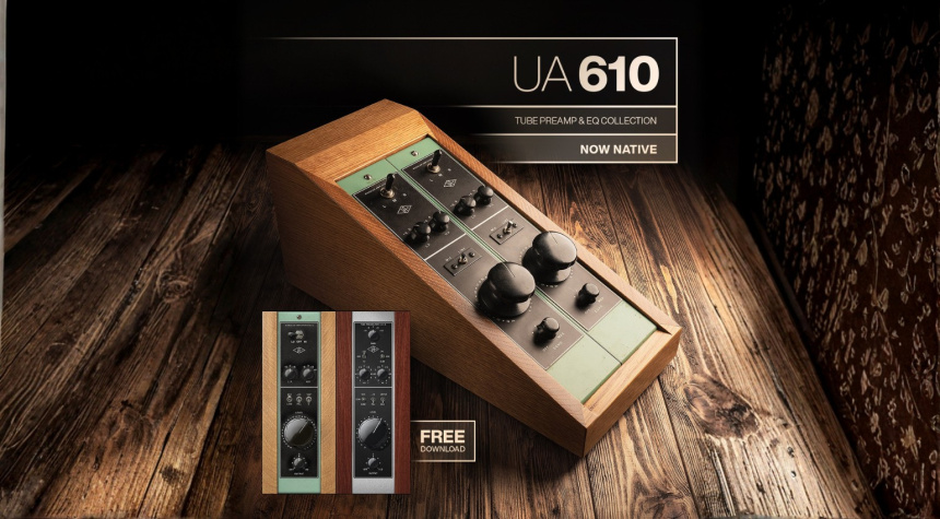 Universal Audio UA 610 Tube Preamp & EQ Collection