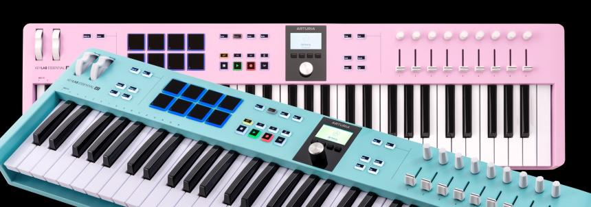 Arturia Keylab Essential, nuevos colores