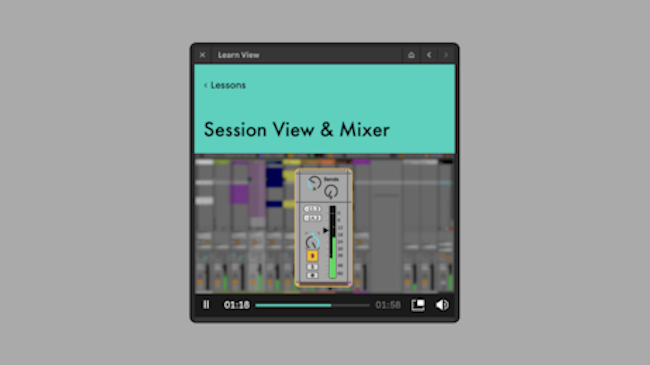 Ableton 12.4 Learn View
