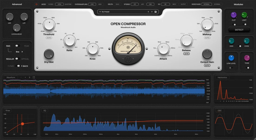 Woodstock Audio Open Compressor