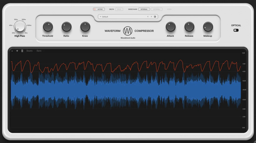 Woodstock Audio Waveform Compressor Main