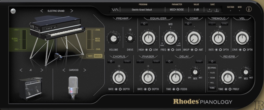 Rhodes Pianology Japanese Electric Grand