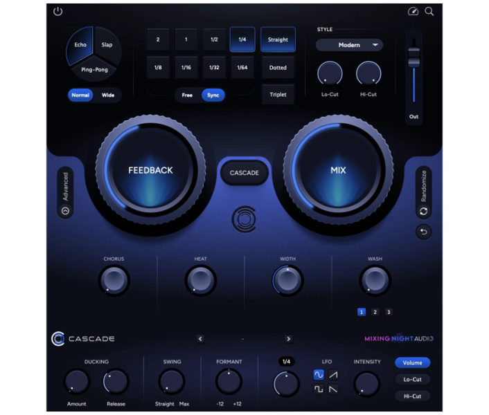Mixing Night Audio Cascade