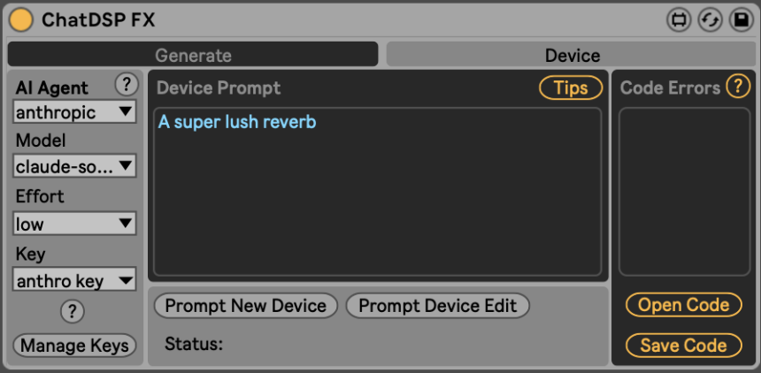 Dillon Bastan ChatDSP
